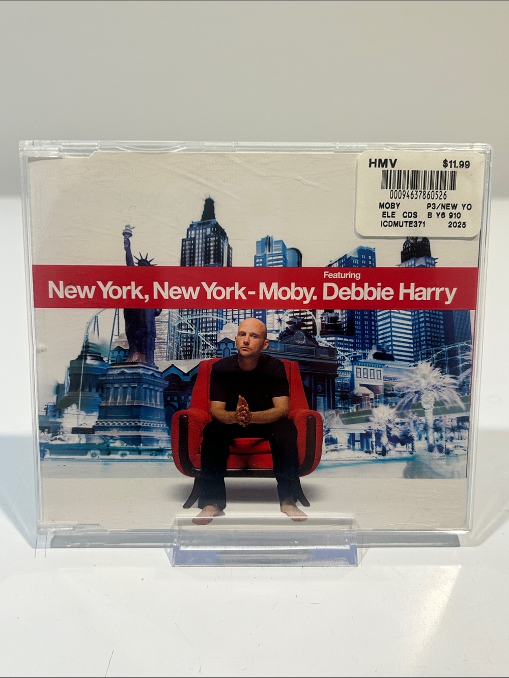 🤯5 for $20🤯 Moby / Debbie Harry “New York New York” CD Single [Dance House Pop]